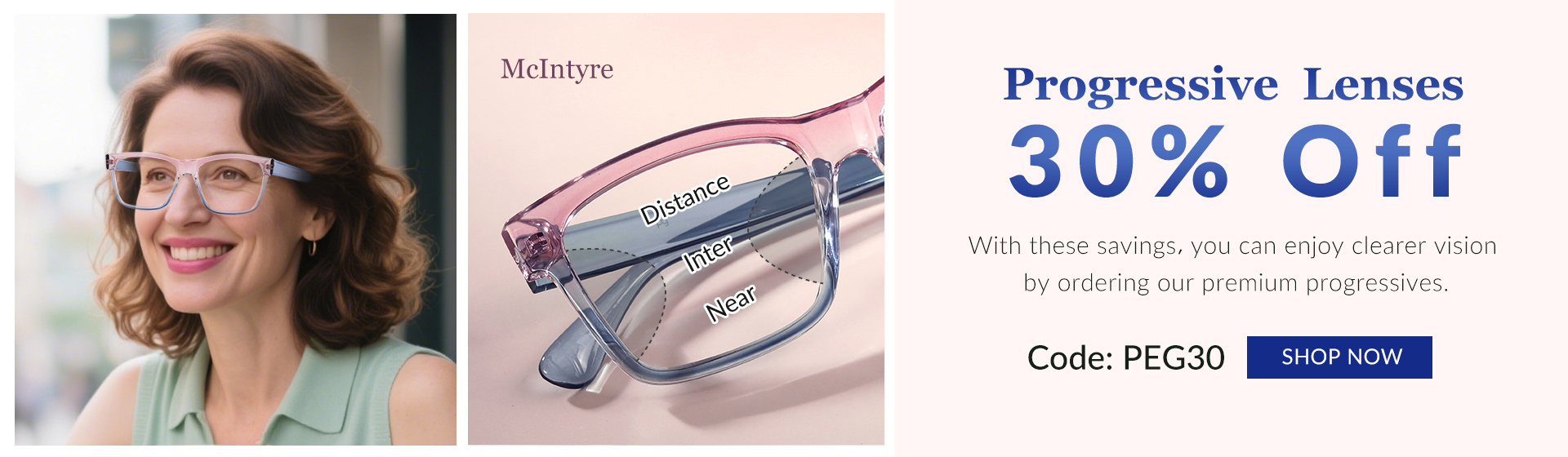 Progressive Glasses 20% Off