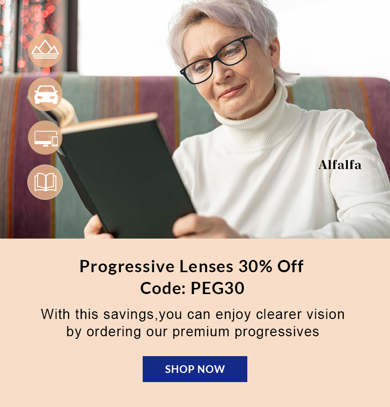 Progressive Lenses 30% OFF