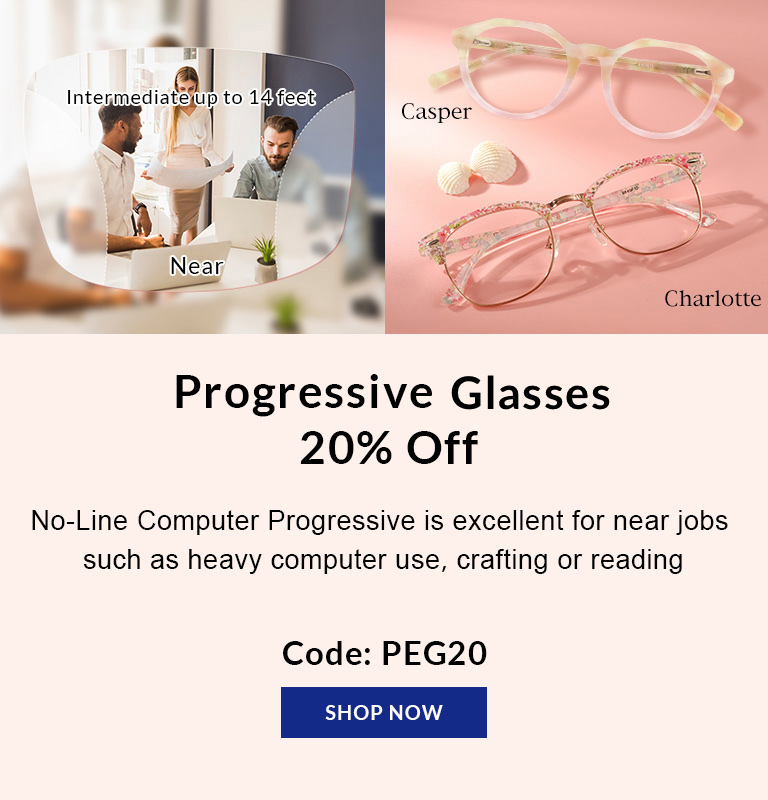 Progressive Glasses 20% OFF